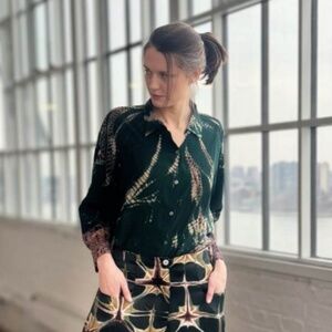 Raag Tie Dye Button Up Shirt